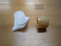 Partes superiores do malote do comida para bebê do PE do HDPE, bicos de Doypack para a cor dos malotes personalizada