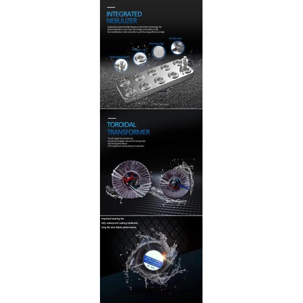 6kg/H Industrial Ultrasonic Humidifier Fogger Maker Atomizer Industrial Ultrasonic Humidifier for Mushroom Greenhouse Laboratory