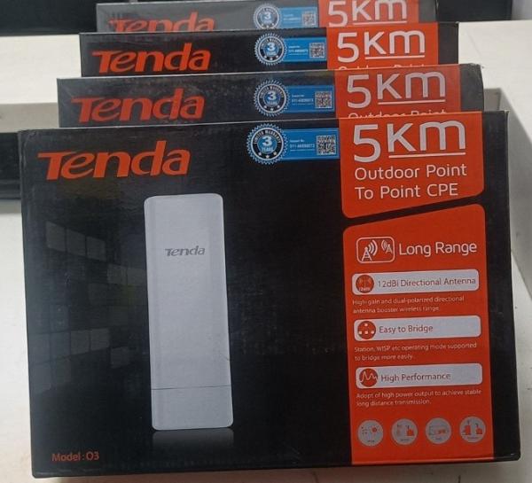 Brand New O3 Outdoor CPE Bridge 5KM Point-to-Point Network Bridge In Stock