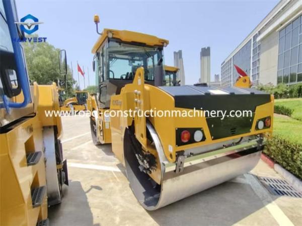 10 tonnes de rouleau de route vibrant XD103 double tambour 48HZ Vente à chaud