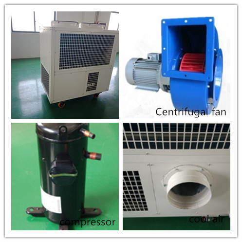 25000W Commercial Portable Air Conditioning Units For Cooling Industrial Machine