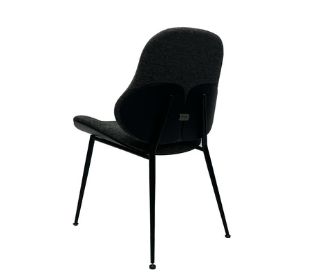 Curved-back Upholstered Dining Chair BW-504
