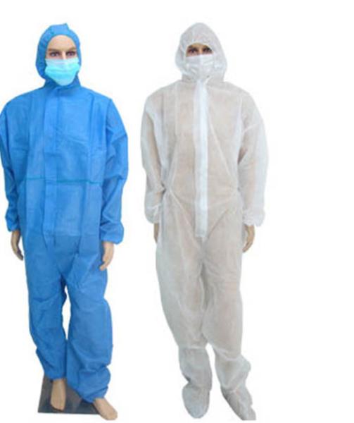 Polypropylene Disposable Protective Coverall M L XL XXL. Disposable Ppe Coveralls