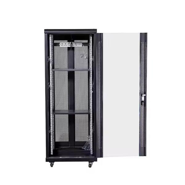 Customization 18U 2.0 Thickness 800*800 Data Center Server Rack with Tempered Glass Door