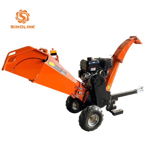 120mm Tree Wood Chipper Machines For Log Shredder Sinolink