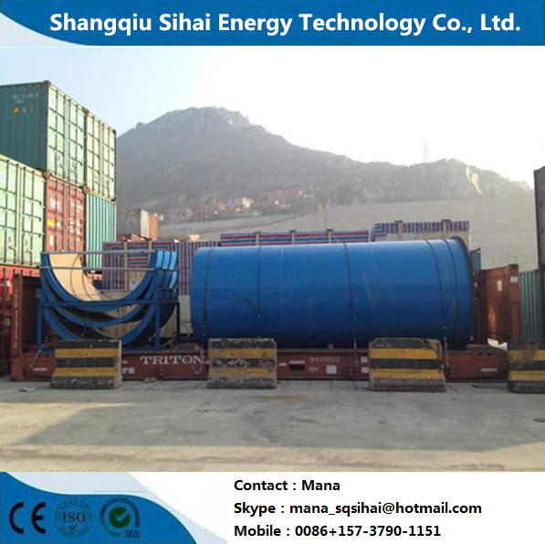 Rated Flow Horizontal/Vertical Structure Form Used Motor Oil to Diesel Making Machine