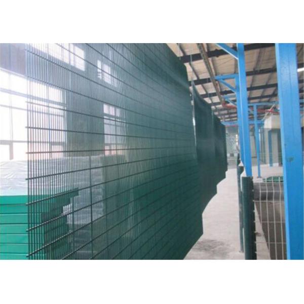 3m High Galvanized Anti-Climp 358 Fence