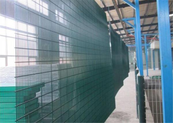 3m High Galvanized Anti-Climp 358 Fence