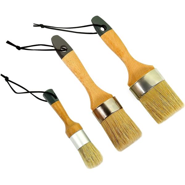 Furniture And DIY Projects Wax Paint Brush With Natural Bristles