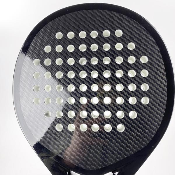 PU 3k Drop Shot Beach Tennis Racket UV Printing Beach Ball Racket