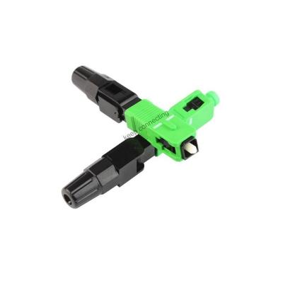 FTTH Fibra Óptica Conexão Rápida Conector Rápido Sc Upc/APC com -50 85 Temperatura