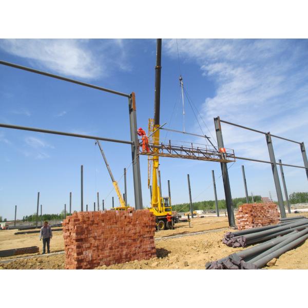 Steel Frame Industrial Workshop 50-Year Life Time Eco-Friendly Long Lifespan Suitable For Commercial Agricultural Needs