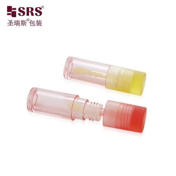G1184 Paint Gradient Color Customize Plastic Lipgloss Tube Packaging Skincare Serum Bottle