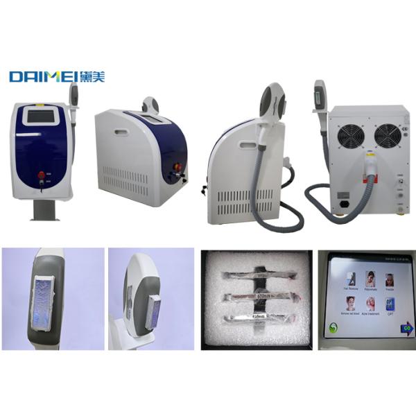 Portable IPL Hair Removal Machine 480nm/530 nm/640nm Wavelength With 8.4 Inch Screen