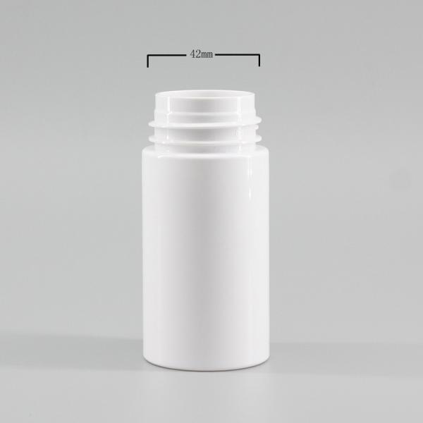 Garrafa facial 120ml do limpador da espuma cosmética branca do cilindro da garrafa do ANIMAL DE ESTIMAÇÃO