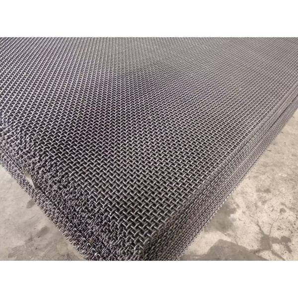 0.7 - 20mm 45# Medium Carbon Steel Gi Crimped Wire Mesh