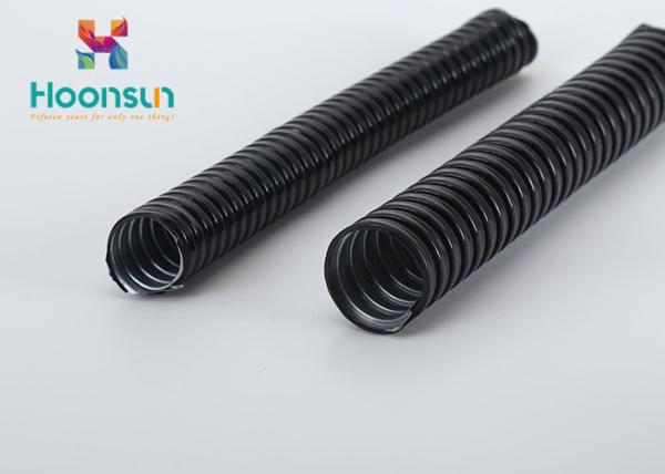 Conduit Galvanized Flexible Hose Pipe Metal / PVC For Electrical Equipment