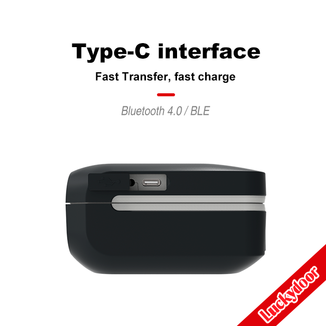 Тип создатель ярлыка USB 90mm/S 7.4V портативный Bluetooth c для логистического