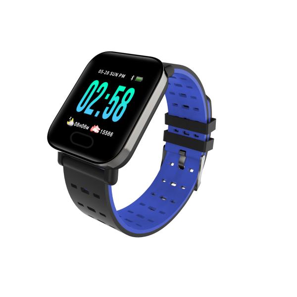 Corazón Rate Monitor Sports Fitness Tracking Smartwatch de la presión arterial de la salud de la mujer Ip67