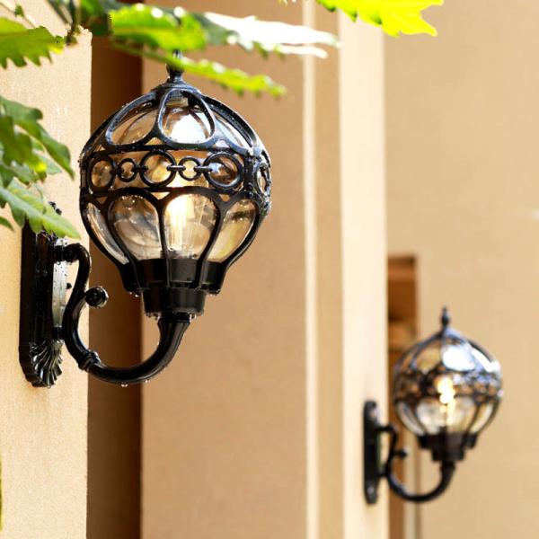 Outdoor waterproof wall lamp retro outdoor indoor villa garden garden lamp(WH-HR-78)