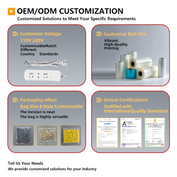 Automatic Premade Bag Packaging Machine Compact Pouch Packing Machine for Hardware Auto Parts Connector Medical Toys