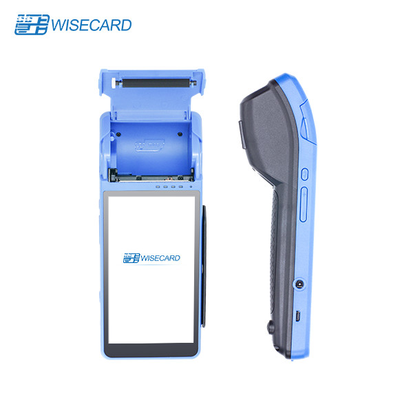 POS портативного андроида Handheld с встроенным принтером