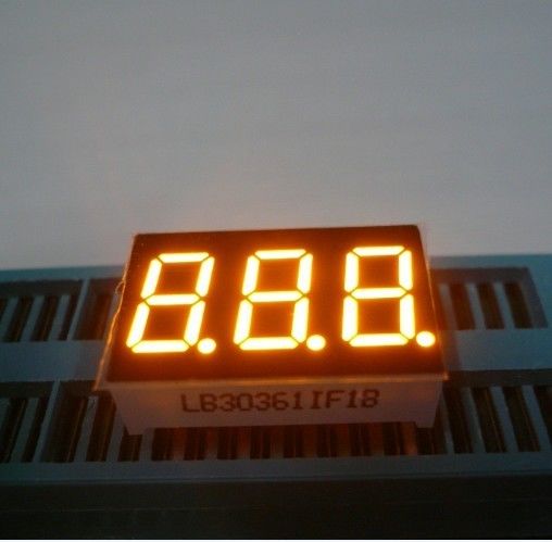 0,36 медленно двиньте численный дисплей СИД, дисплей приведенный этапом 80мкд дигхт 7 сини 3 - 100мкд
