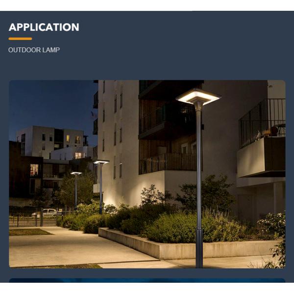 45W Quare Shape Outdoor Garden Solar Light All In One IP65 For Communities Parks