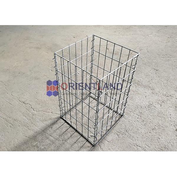 ISO Square Column Stone Welded Gabion Baskets 50cm