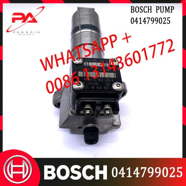 Bomba resistente Actros Axor Atego 0414799025 de BOSCH da unidade das peças sobresselentes OM502 do motor do caminhão para Mercedes Benz