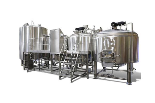 Micro Brewing Systems / 5000L Electric Brewery Dimple Plate Jacket For Fermentation