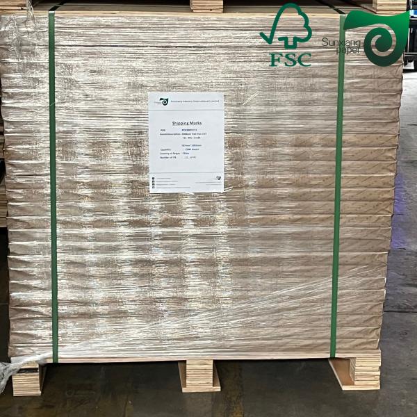 Résistant à l'eau Résistance à l'humidité Papier kraft 70gm 80gm Pour l'étiquette de bière FSC