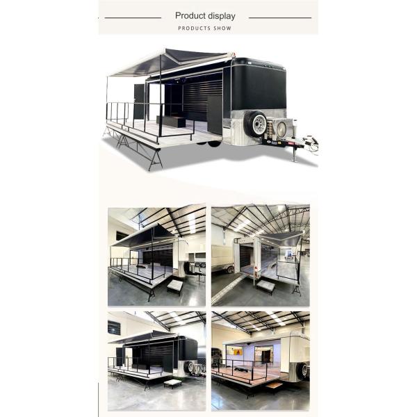 Large Capacity Mobile Food Truck Trailer for Versatile and Full Functionality Sales