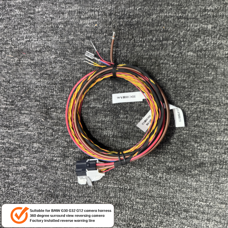 For BMW G30 G32 G12 Radar Detector Lane Departure Warning & Blind Spot Monitoring System Kit View Camera Wiring Harness