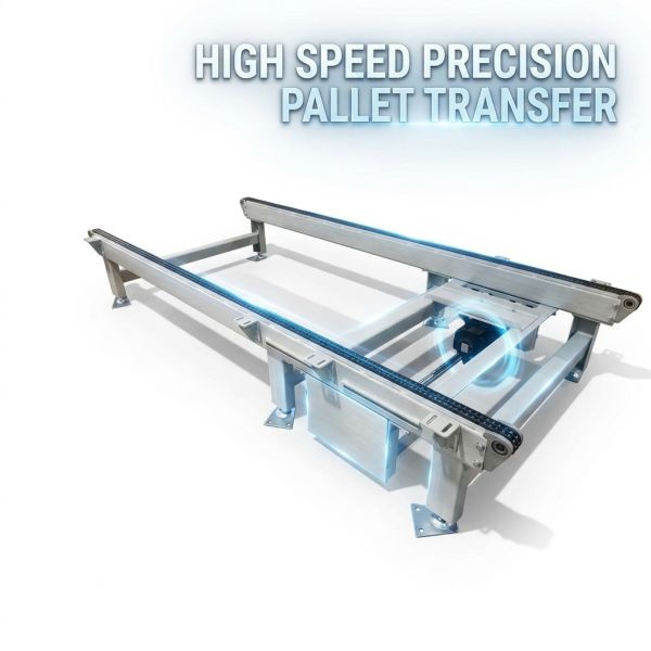Automatic Detection Empty Pallet Destacker for Distribution Systems and Conveyor