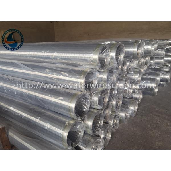 Low Carbon Galvanized 219mm OD Water Well Screen For Sand Control In Shallow Well