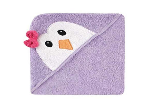 Good Water Imbibition Cotton Hooded Bath Towels Slip No Villi And Color