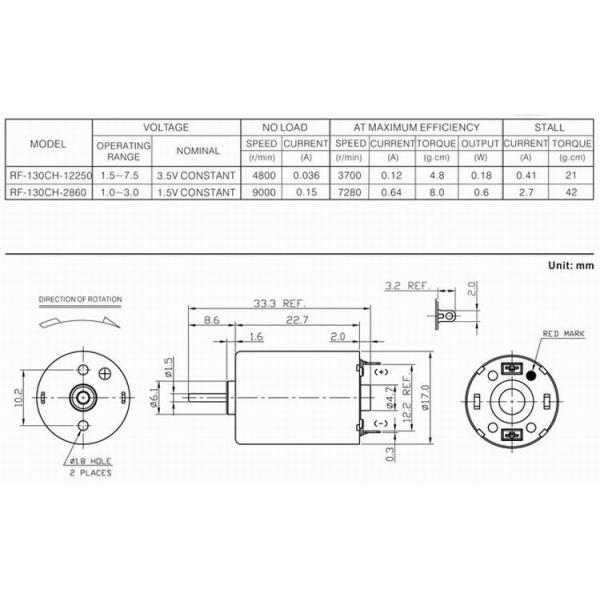мотор 3В/6В/12В мотора ДК Микро 17мм круглый почищенный щеткой драгоценным металлом для игрушки модели замка