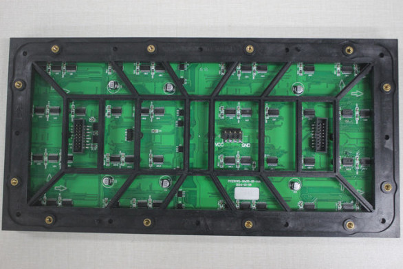 Fixed Wall Mounted Outdoor LED Display With Max. 800W/Sqm Power Consumption