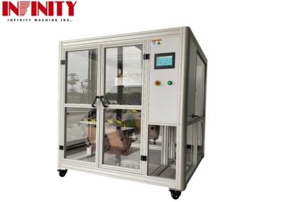 220V 120V Remote Controller Rolling Drop Impact Test Apparatus With 2 Steel Tumbler