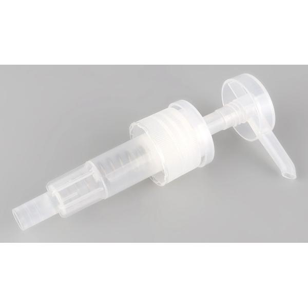 Threaded Plastic Lotion Pumps For Shower Gel / Shampoo Liquid Dispenser