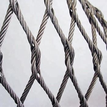 Soft Touch Stainless Steel 316 Woven Mesh Protecting Birds Feather And Animal Skin