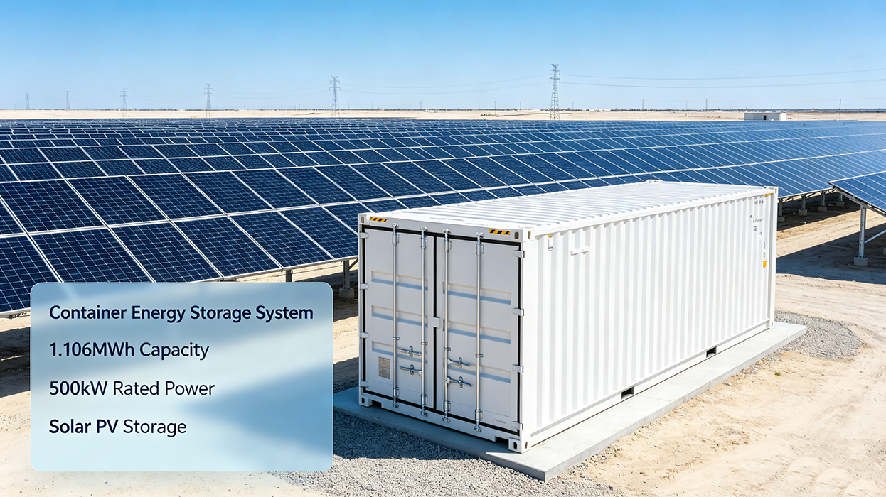 3.5Ton Containerized Energy Storage Unit 12192mm Size Large Capacity Industrial Battery ESS