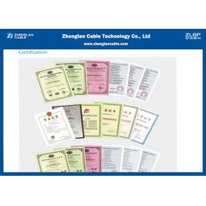 Zhenglan Cable Technology Co., Ltd Certifications