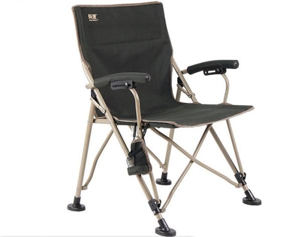 Cadeira de praia de salão de poliéster dobrável de alta densidade portátil para o exterior 89*60*60CM