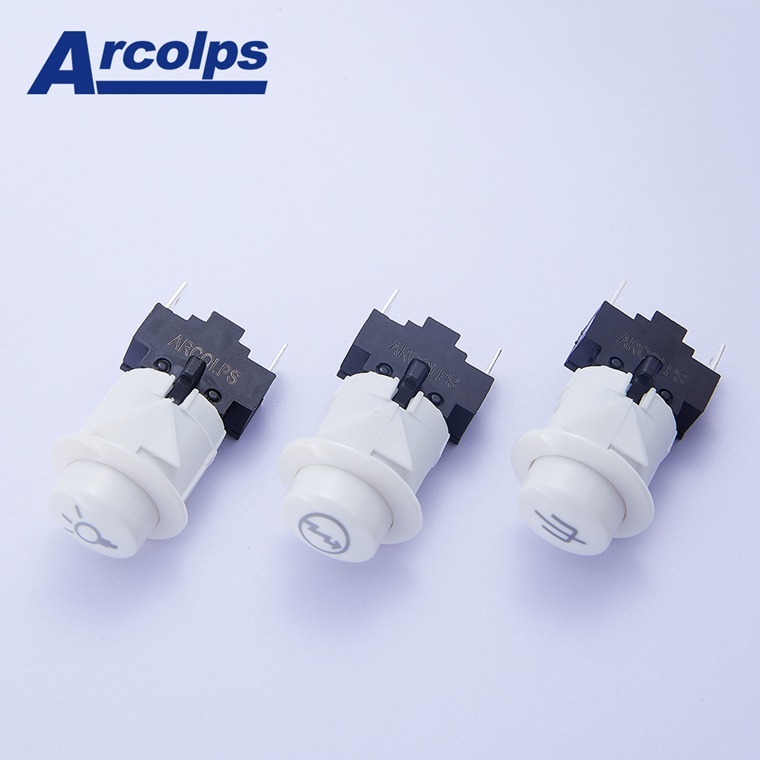 316 Stainless Steel Push Button Switch 20mm 10A 250V IP67 For Control Systems