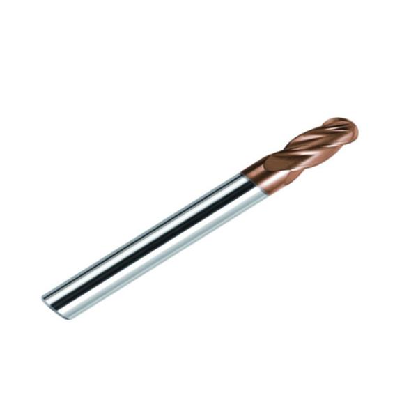 High Strength HRC60 Tungsten Carbide End Mill For Steels & Cast Iron