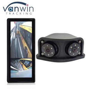 1080P Dual Lens Side View Blind Area HD IR Night Vision Rearview Mirror Rear