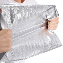 Reusable Insulation Bags Thermal Box Liners Metalized Box Liners Lunch Food Box Shopping Bag Insulation Lining