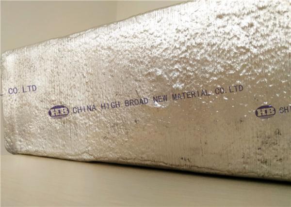 Magnesium Master Alloy / Aluminium Casting Alloys Rare Earth Ce / RE ≥ 99.95